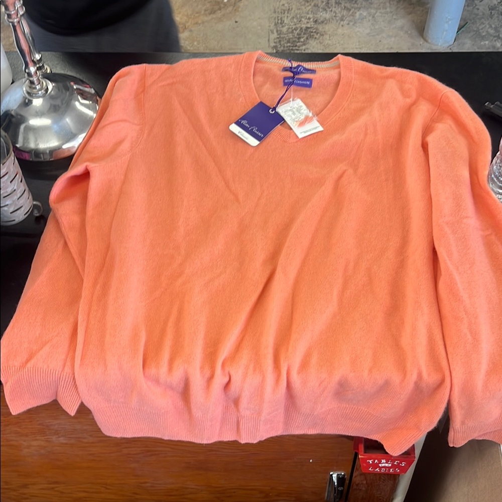 Men's Orange Sweater
